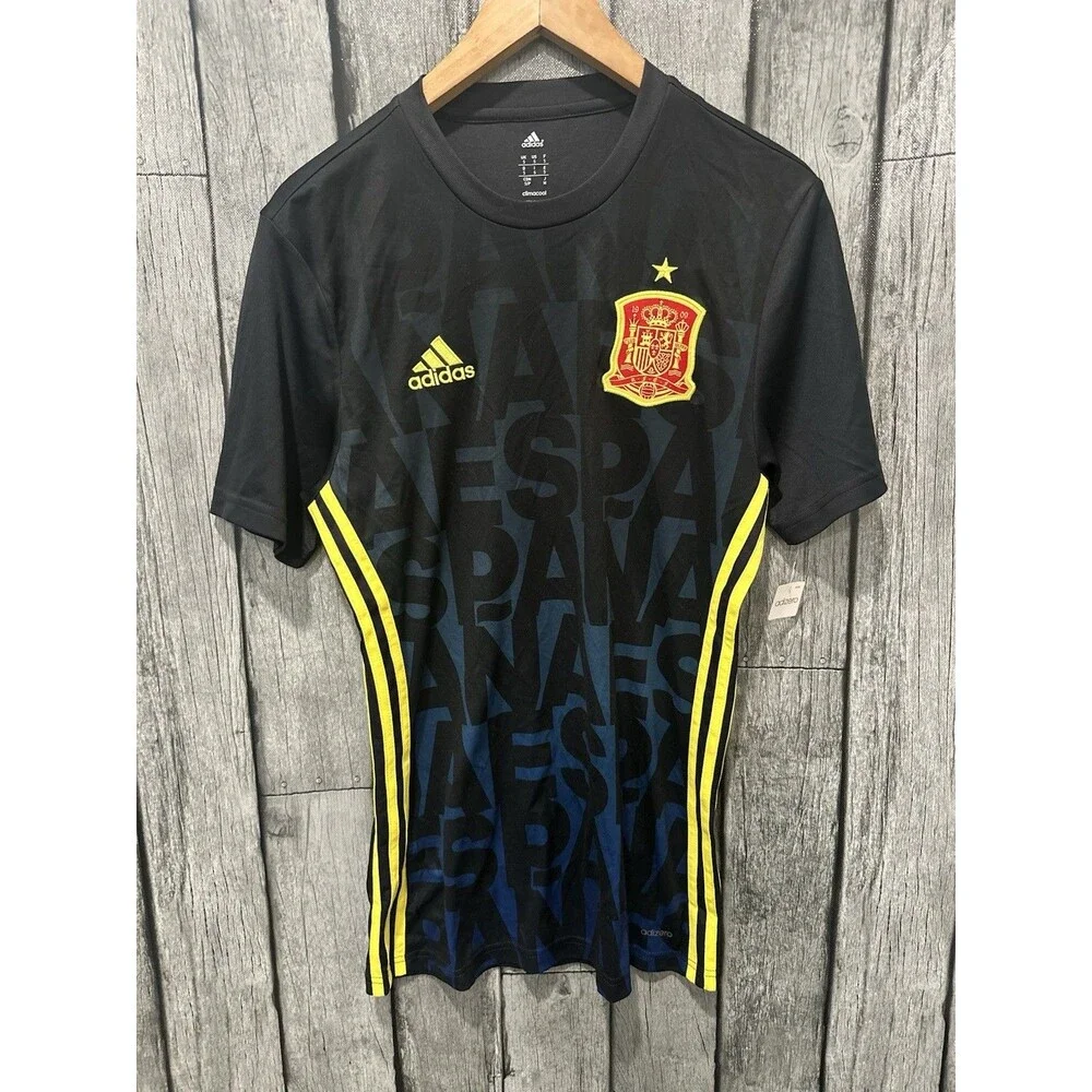 NWT ADIDAS RCFC ROYAL SPANISH FOOTBALL FEDERATION SOCCER JERSEY  Mens S Adizero